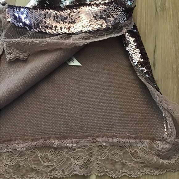 Free People Sequined Cami S - Picture 3 of 5